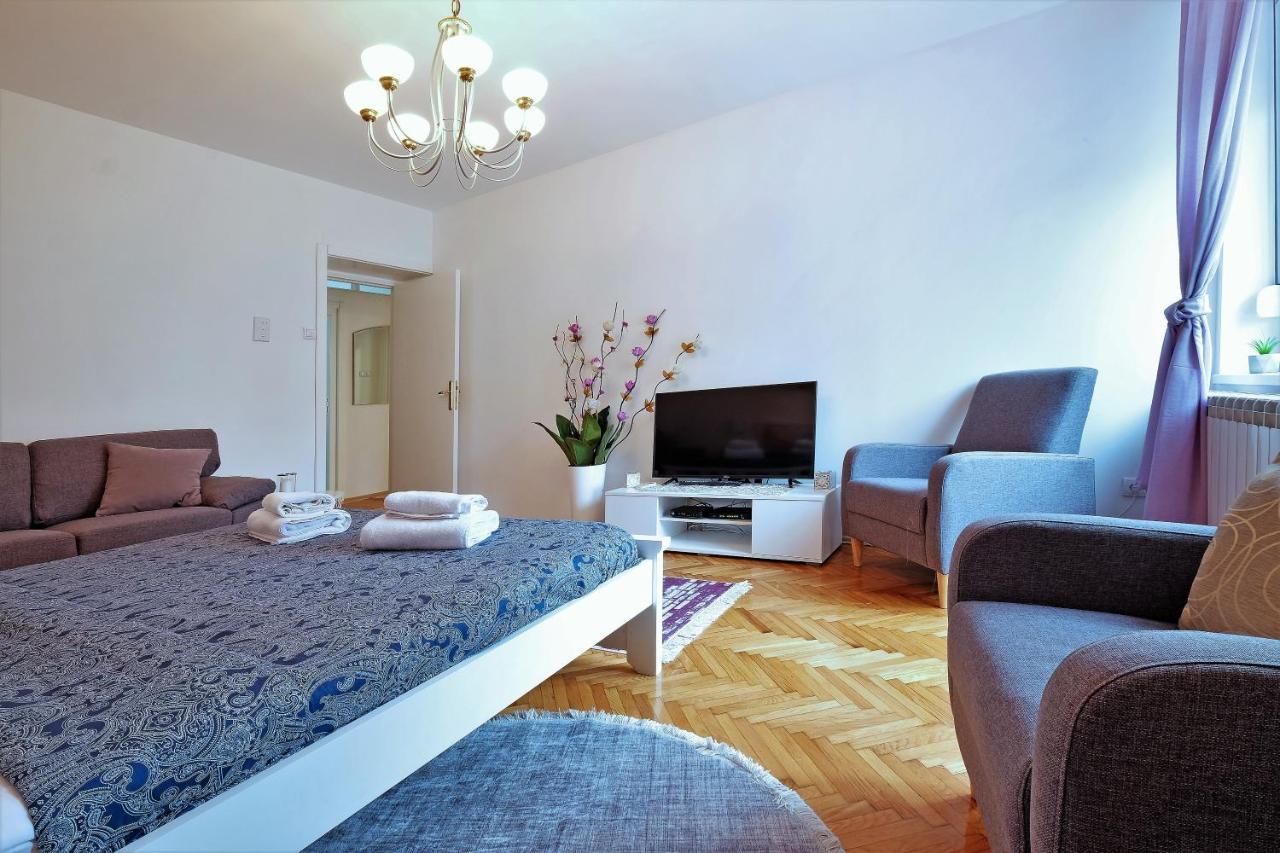 Zen City Center Apartment & Garage Nearby Belgrád Kültér fotó